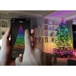 LED christmas tree APP control lighting on smartphone with infinite waterproof IP66