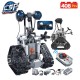 Electronic robot with 408 parts, building blocks intelligent remote control