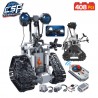 Electronic robot with 408 parts, building blocks intelligent remote control
