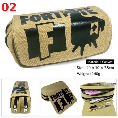 Fortnite Battle Royale Pencil Case, Large Capacity School Pencil Case, 21 models to choose from