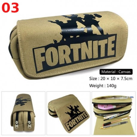 Fortnite Battle Royale Pencil Case, Large Capacity School Pencil Case, 21 models to choose from