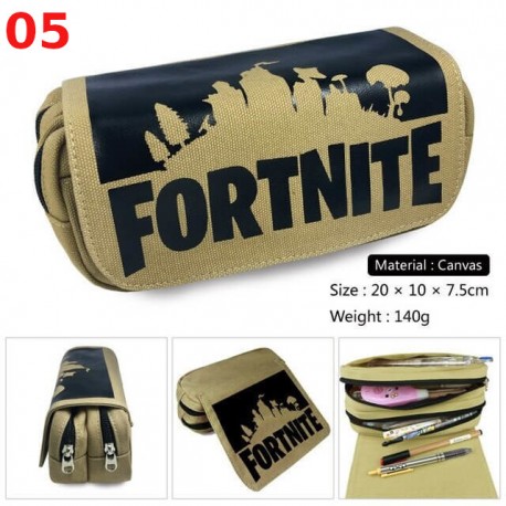 Trousse à Crayons Fortnite Battle Royale, Trousse Scolaire Grande Capacité, 21 modèles au chox
