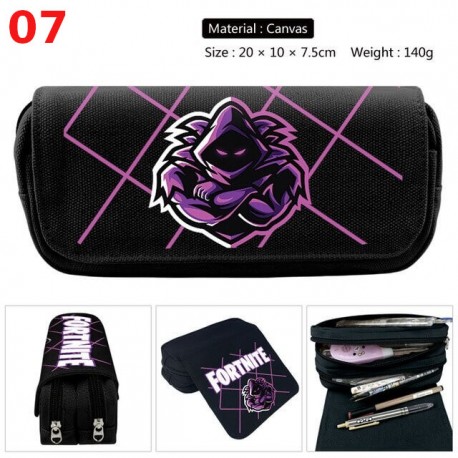 Fortnite Battle Royale Pencil Case, Large Capacity School Pencil Case, 21 models to choose from