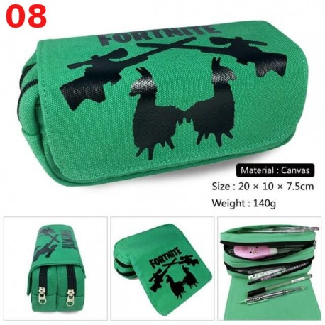 Trousse à Crayons Fortnite Battle Royale, Trousse Scolaire Grande Capacité, 21 modèles au chox
