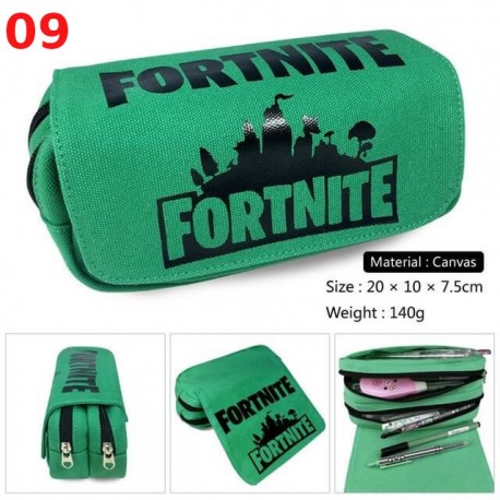 Fortnite Battle Royale Pencil Case, Large Capacity School Pencil Case, 21 models to choose from
