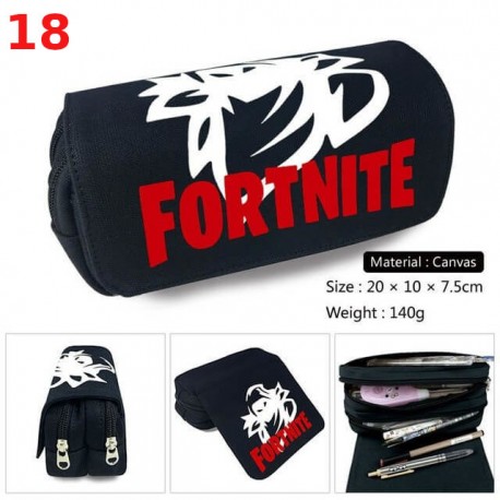Fortnite Battle Royale Pencil Case, Large Capacity School Pencil Case, 21 models to choose from