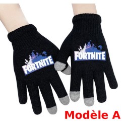 Pair of Fortnite Men's Women's Touch Gloves, Warm gloves for smartphone use