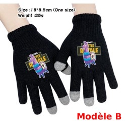 Pair of Fortnite Men's Women's Touch Gloves, Warm gloves for smartphone use