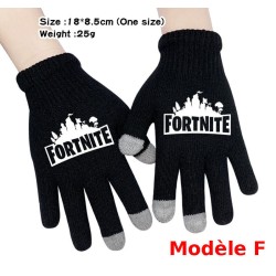 Pair of Fortnite Men's Women's Touch Gloves, Warm gloves for smartphone use