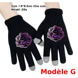 Pair of Fortnite Men's Women's Touch Gloves, Warm gloves for smartphone use