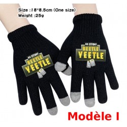 Pair de Gants tactile Fortnite Homme Femme, Gants chauds pour utilisation smartphone