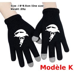 Pair of Fortnite Men's Women's Touch Gloves, Warm gloves for smartphone use