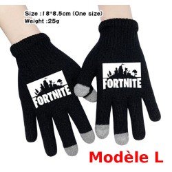 Pair of Fortnite Men's Women's Touch Gloves, Warm gloves for smartphone use