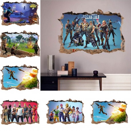 Stickers muraux Fortnite pas cher