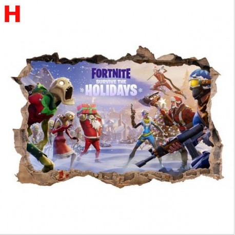 Stickers muraux Fortnite pas cher