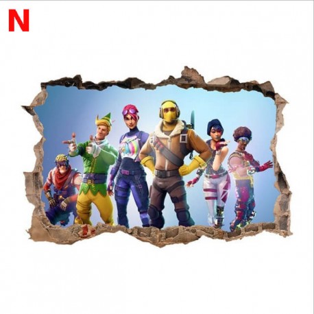 Stickers muraux Fortnite pas cher