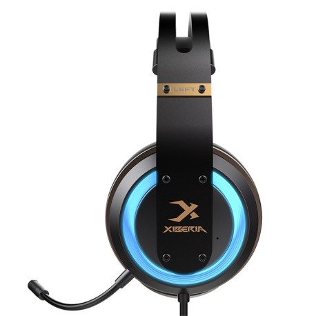 XIBERIA T19 3D Surround USB Headset Headset with Microphone active anti-noise