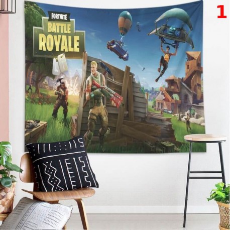 Fortnite Royale Battle Wall Tapestry Home Decor Hanging Cloth