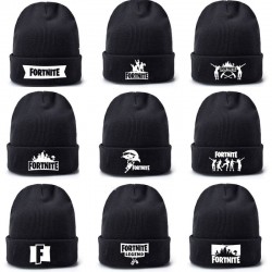 Fortnite Unisex Beanies Winter Knitted Hat for Adult Kids Hat Girl Hat Boy Winter Pullover Hat Breathable Men Gorras Simple Hats