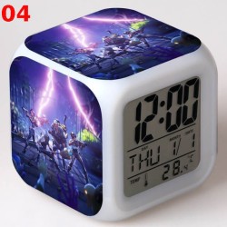 Bright LED Digital Fortnite Alarm Clock for Desk, Kids Nightstand