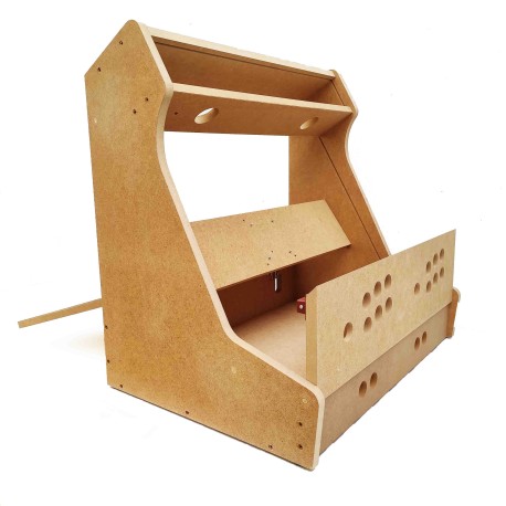 caisson Kit bartop arcade 24 " wooden + acrylic high quality finish