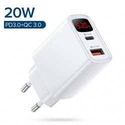20W USB charger and Type C - Portable phone charge from 5v to 12v