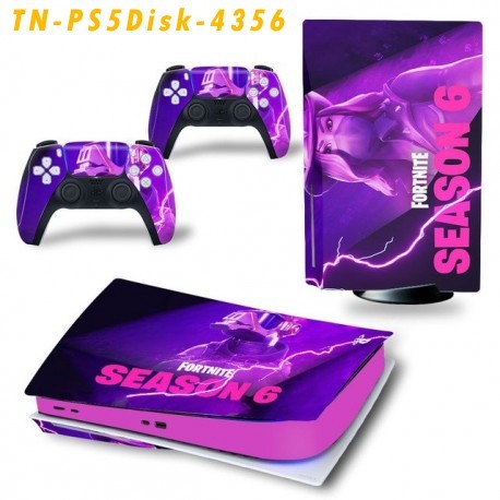 Fortnite sticker vinyl film for Console PS5 + 2 controllers