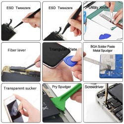 Valise outils professionnels reparation smartphone 48 en 1
