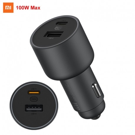 chargeur de voiture Xiomi Original, Charge rapide, 100W Max 18W Xiaomi CC07ZM