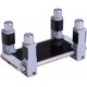 Rubber clamp for LCD screen and touch tablet