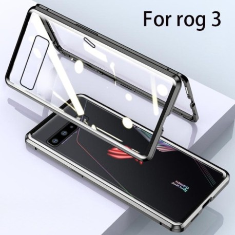 Coque 360 integrale métalliquee pour téléphone ASUS ROG 3, ZS661KS
