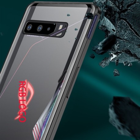 Coque 360 integrale métalliquee pour téléphone ASUS ROG 3, ZS661KS