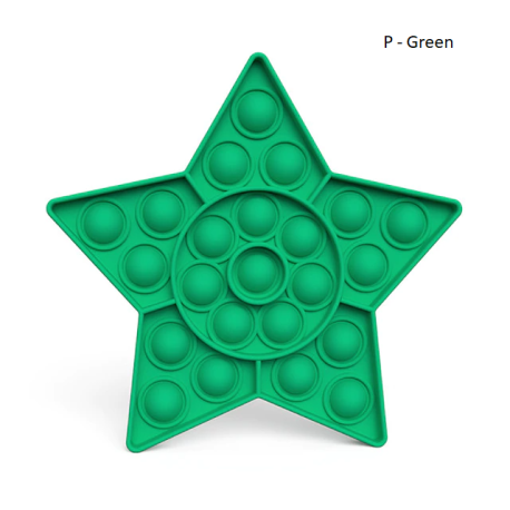 Pop Fidget - Anti-Stress Toy for Adults and Kids, Stress Reliever, Rainbow, Free ShippingBR07273