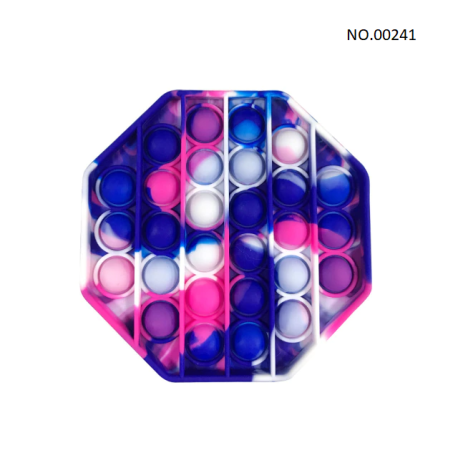 Pop Fidget - Anti-Stress Toy for Adults and Kids, Stress Reliever, Rainbow, Free ShippingBR07273