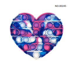 Pop Fidget - Anti-Stress Toy for Adults and Kids, Stress Reliever, Rainbow, Free ShippingBR07273