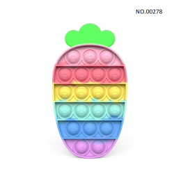 Pop Fidget - Anti-Stress Toy for Adults and Kids, Stress Reliever, Rainbow, Free ShippingBR07273