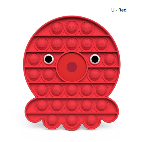 Pop Fidget - Anti-Stress Toy for Adults and Kids, Stress Reliever, Rainbow, Free ShippingBR07273