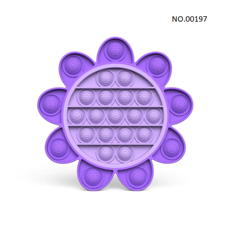 Pop Fidget - Anti-Stress Toy for Adults and Kids, Stress Reliever, Rainbow, Free ShippingBR07273