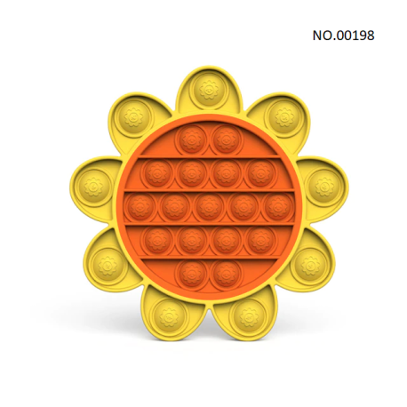 Pop Fidget - Anti-Stress Toy for Adults and Kids, Stress Reliever, Rainbow, Free ShippingBR07273