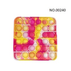 Pop Fidget - Anti-Stress Toy for Adults and Kids, Stress Reliever, Rainbow, Free ShippingBR07273