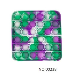Pop Fidget - Anti-Stress Toy for Adults and Kids, Stress Reliever, Rainbow, Free ShippingBR07273