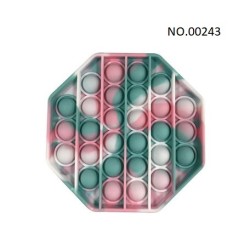 Pop Fidget - Anti-Stress Toy for Adults and Kids, Stress Reliever, Rainbow, Free ShippingBR07273