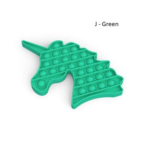 pop it fidget toy adults and children, anti-Stress, rainbow,