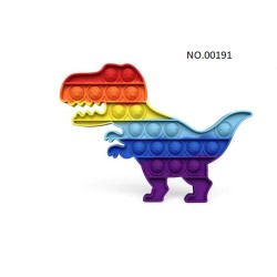 Pop Fidget - Anti-Stress Toy for Adults and Kids, Stress Reliever, Rainbow, Free ShippingBR07273