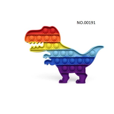 pop it fidget toy adults and children, anti-Stress, rainbow,