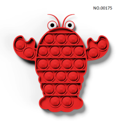 Pop Fidget - Anti-Stress Toy for Adults and Kids, Stress Reliever, Rainbow, Free ShippingBR07273