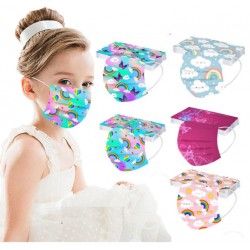 Set of 50 printed surgical masks for children from 3 to 13 years old