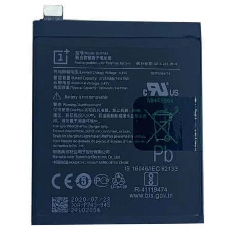 OnePlus 7T battery