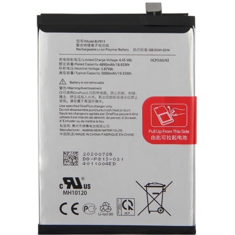 OnePlus Nord N100 battery