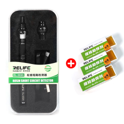 Short-Circuit card detector for motherboard, batteryintegrated
